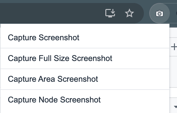 QuickCap extension interface